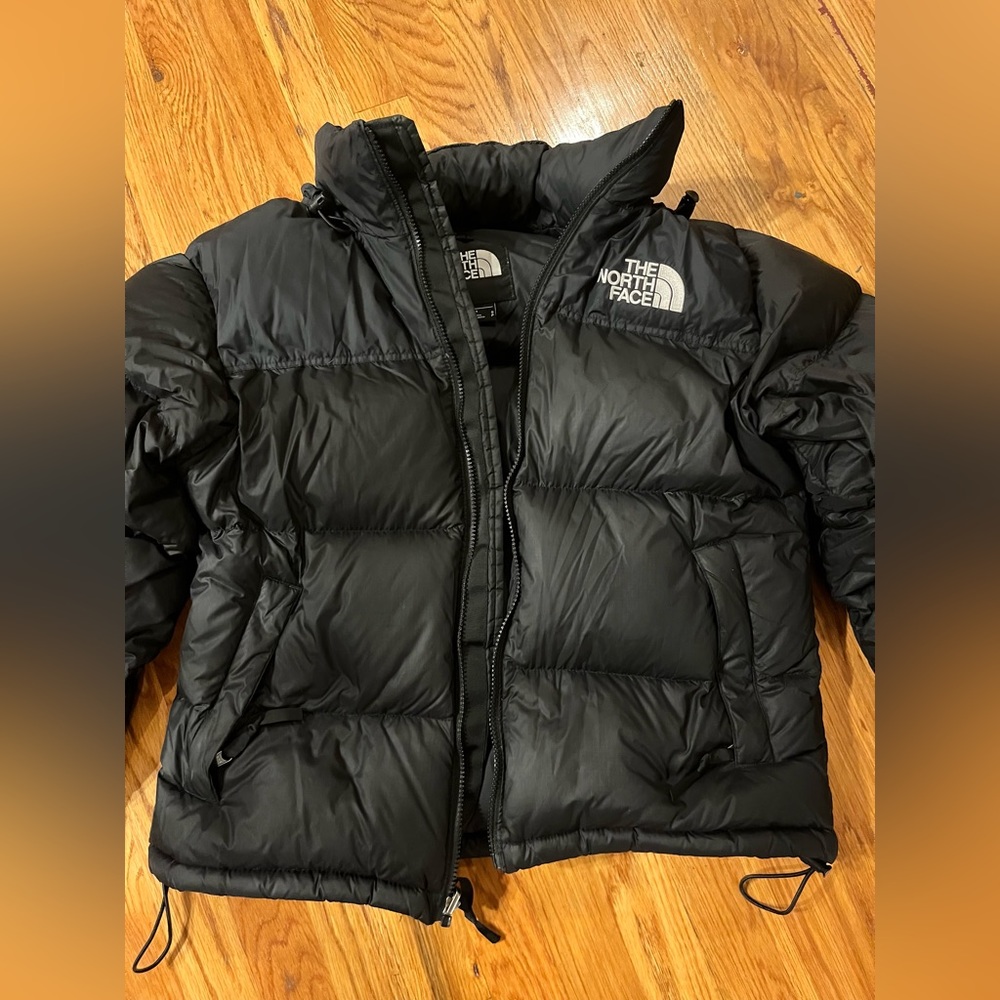 Black North Face 1996 Retro Nuptse Puffer Jacket